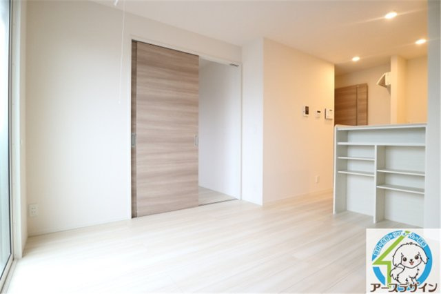 パークハイム七番館の居間・リビング|パース写真