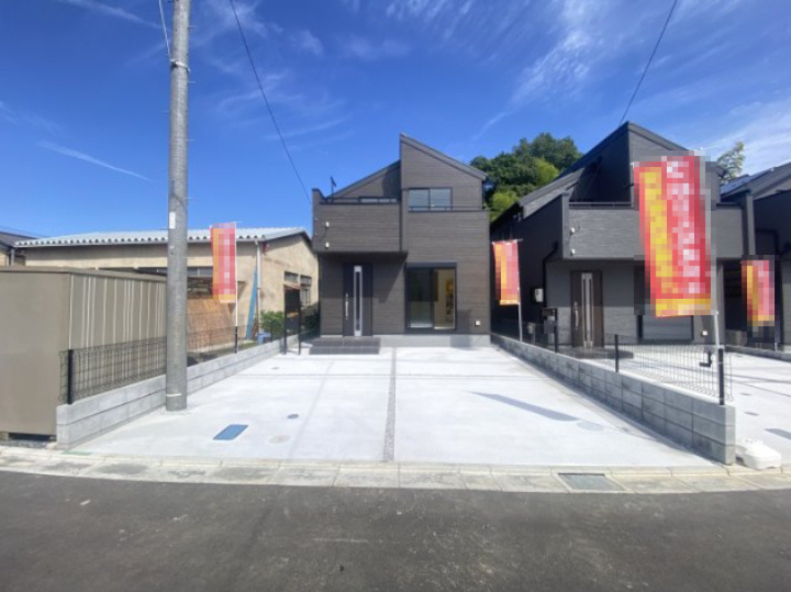 『八王子市新築戸建て』八王子市1549-3【仲介手数料無料】　１６期の外観|～仲介手数料無料☆八王子ひなた不動産～　八王子市下恩方町　新築戸建て