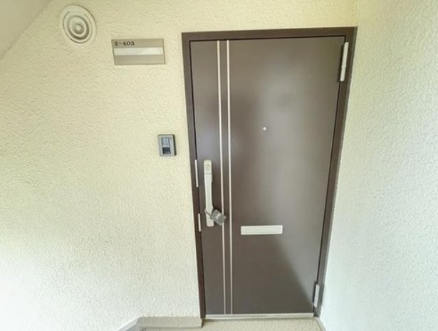 大宮七里グリーンハイツ2号棟の玄関|きれいな玄関です