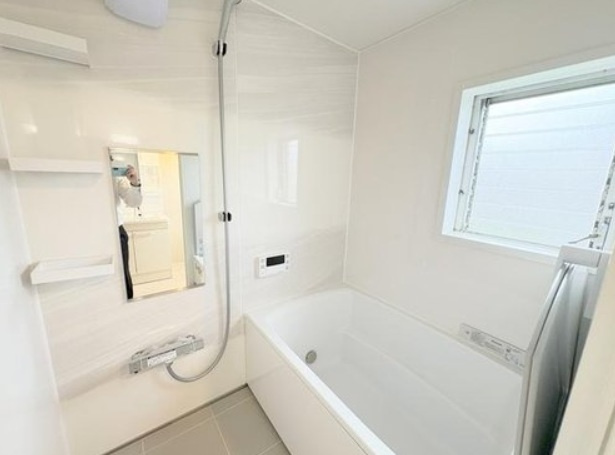 大宮七里グリーンハイツ2号棟の浴室|ゆったり過ごせるお風呂です