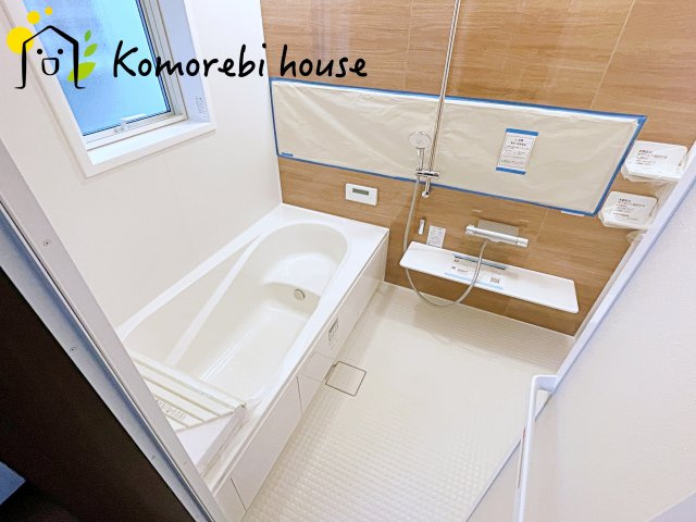 大宮区三橋1丁目Ⅱ　新築一戸建て　Bの浴室|親子のコミュニケーションの場にいかがでしょうか？？
ゆったり温まりながら1日の出来事をお話ししましょう♪