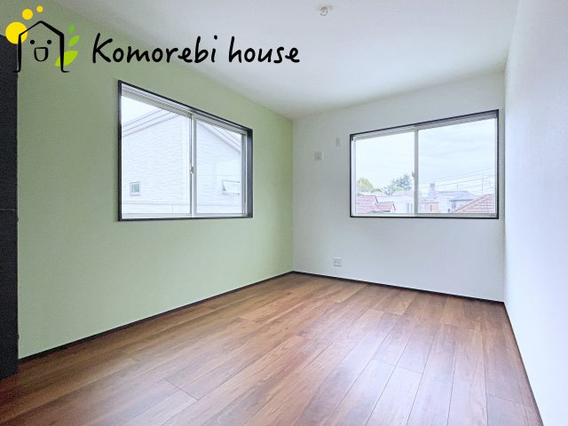 大宮区三橋1丁目Ⅱ　新築一戸建て　Bの子供部屋|アクセントクロスのお部屋はお子様にどうぞ♪