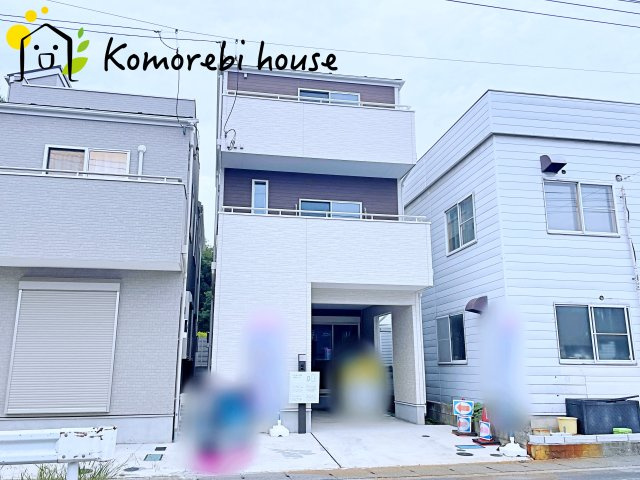 大宮区三橋1丁目Ⅱ　新築一戸建て　Bの外観|スタイリッシュな外観が目を引き付けます♪
南向きで陽当り良好です♪