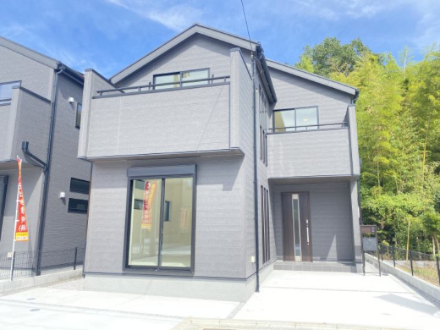 祝　成約済み　八王子市　下恩方町　新築戸建て　１６期の外観|～仲介手数料無料☆八王子ひなた不動産～　八王子市下恩方町　新築戸建て