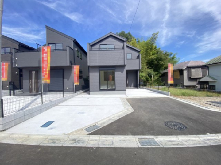 『八王子市新築戸建て』八王子市1549-3【仲介手数料無料】　１６期の外観|～仲介手数料無料☆八王子ひなた不動産～　八王子市下恩方町　新築戸建て