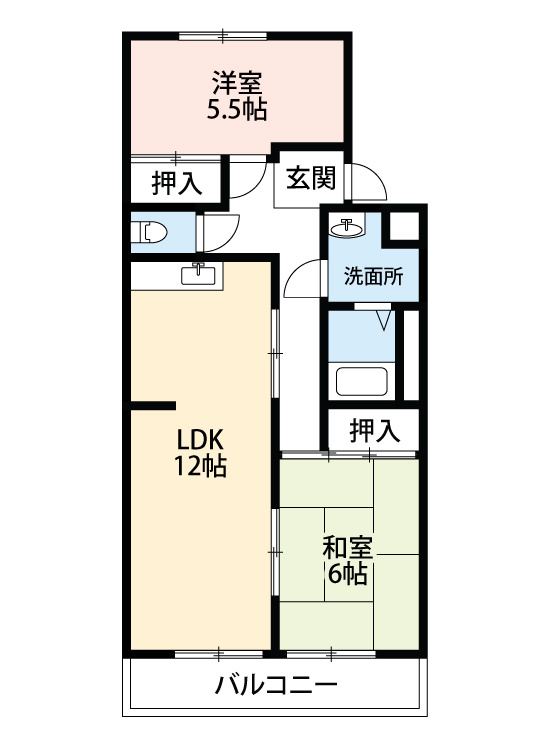 エクセル築地 　　刈谷市の賃貸ならクラスホーム刈谷店の間取り