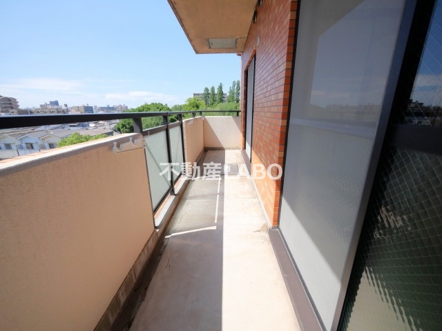 パークハイム吉野のバルコニー