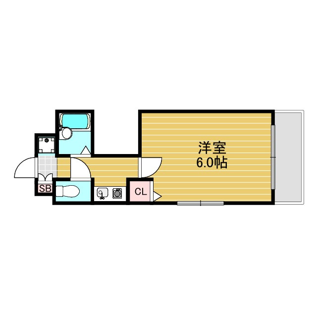レーズライン下新庄の間取り