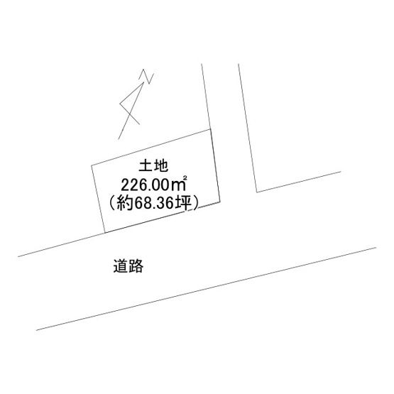 【土地図】 | 姫路市網干区浜田売土地