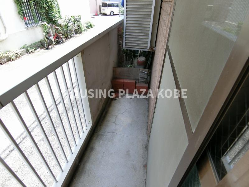 ローズヒルハイツのバルコニー