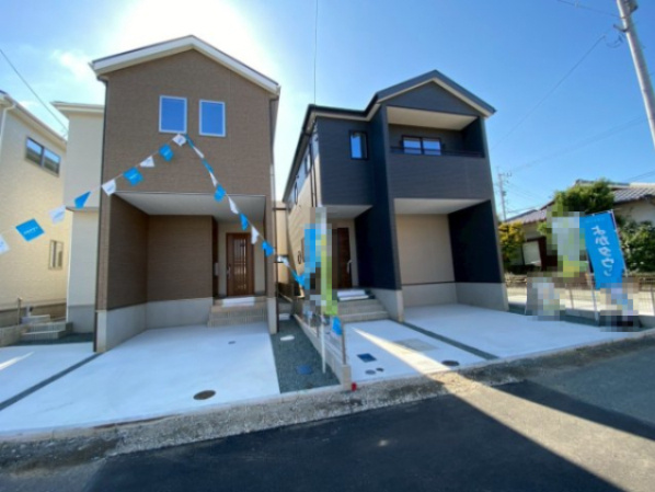 よかタウン／南区御幸西2丁目4期／4号棟の前面道路含む現地写真