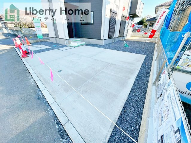 ひたちなか市高場7期　新築戸建の駐車場