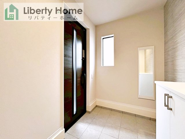 ひたちなか市高場7期　新築戸建の玄関