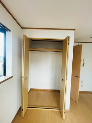 羽犬塚ガーデンハイツⅢの収納|大きなスペースがあり、収納には困りません