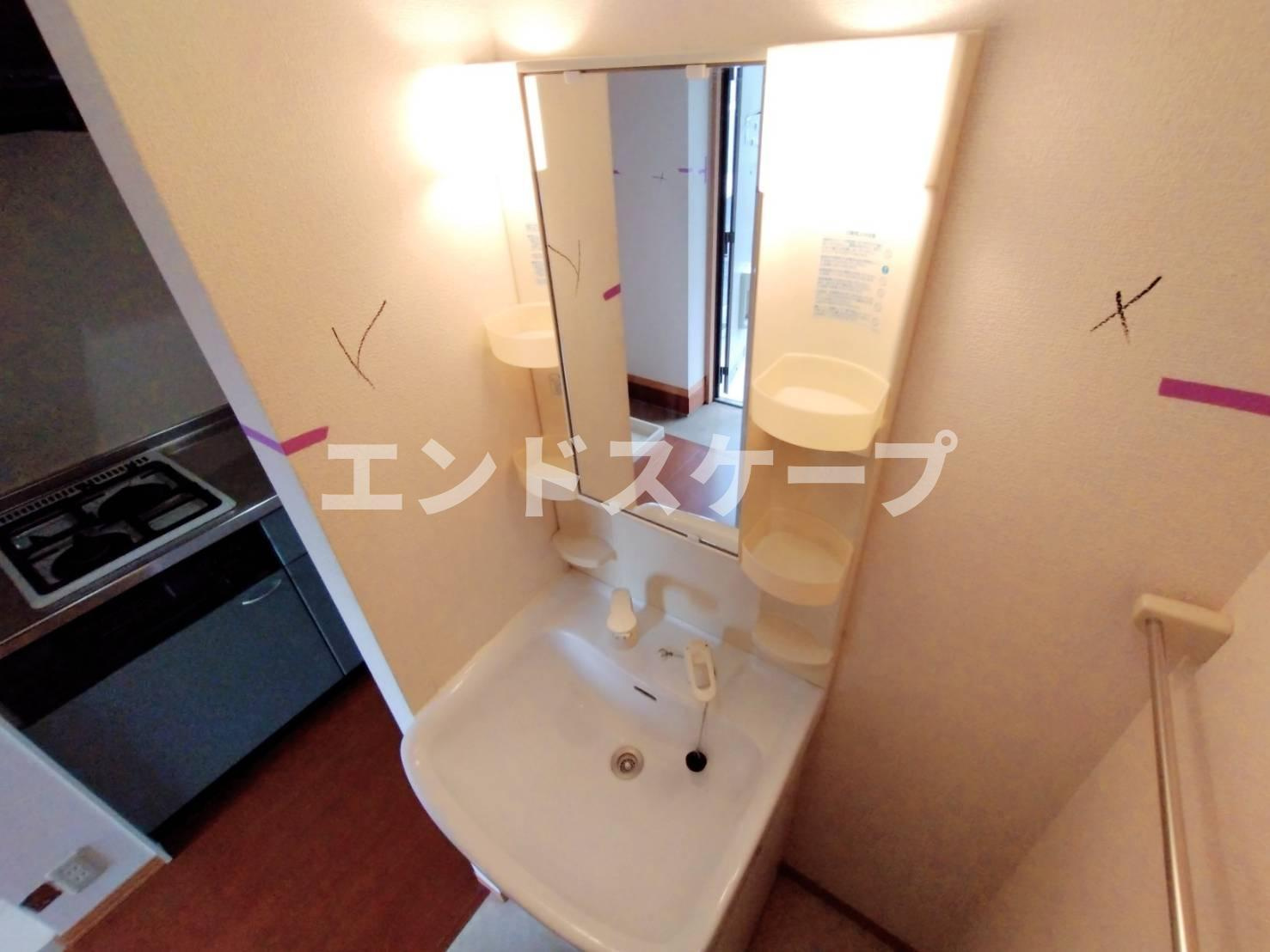 メゾン･フレッサの洗面所|高崎、前橋のお部屋探しはエンドスケープまで！お客様の理想お聞かせ下さい♪