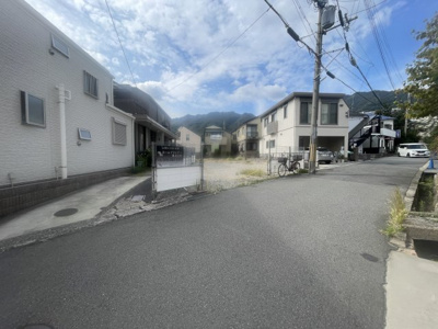 【前面道路含む現地写真】 | 灘区篠原本町２丁目　売地