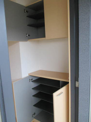 【収納】 | Uハイツカリス | 専用の収納スペースです