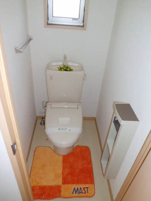 【トイレ】 | Uハイツカリス | 清潔感のあるトイレです