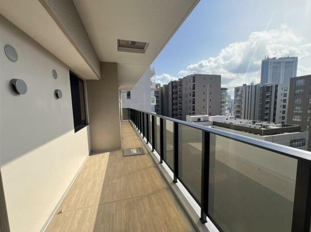 文京区本郷１丁目の賃貸マンションのバルコニー