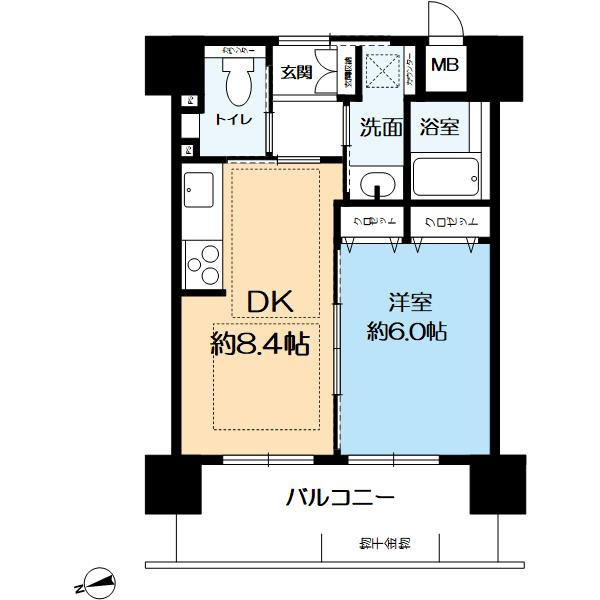 エイジングコート有馬の間取り