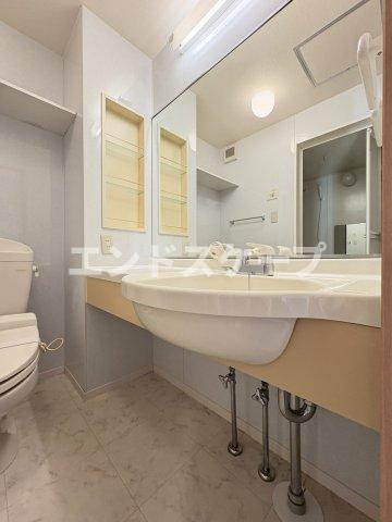 ローレルコート　Ⅲの洗面所|高崎、前橋のお部屋探しはエンドスケープまで！お客様の理想お聞かせ下さい♪