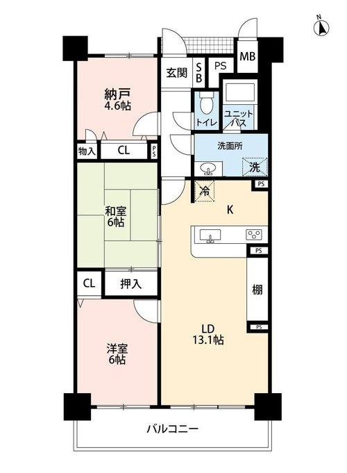 アルファステイツ明石大久保の間取り|間取図