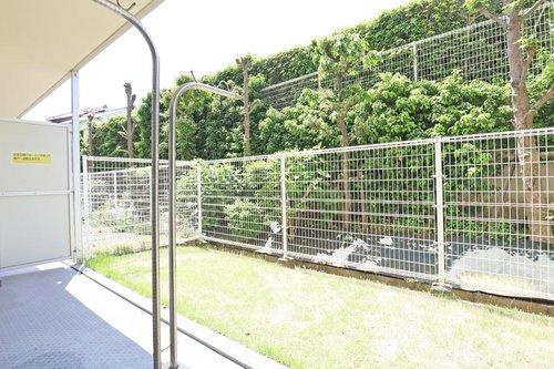 東急ドエル・アルス西明石コーストの庭|専用庭