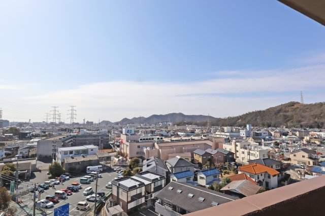 アルファステイツ田寺の展望|バルコニーからの眺望