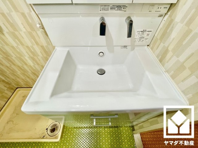 伏見日光ハイツ一号棟の洗面所