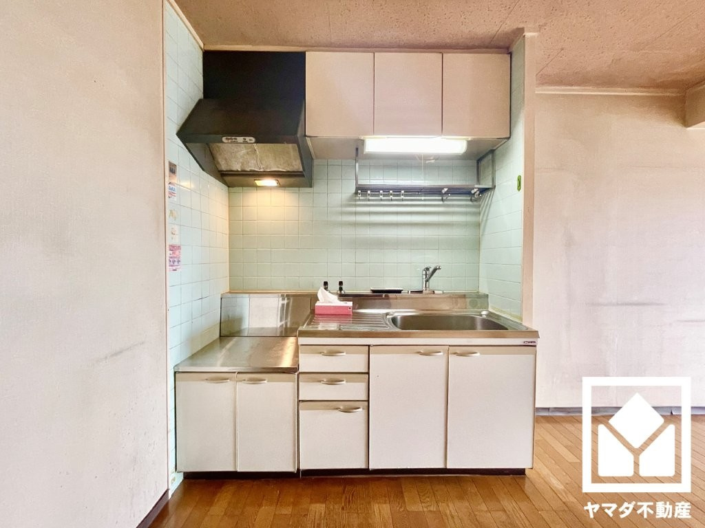 伏見日光ハイツ一号棟のキッチン