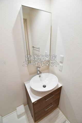 【洗面所】 | フジパレス塚本駅西Ⅰ番館 | 独立洗面台