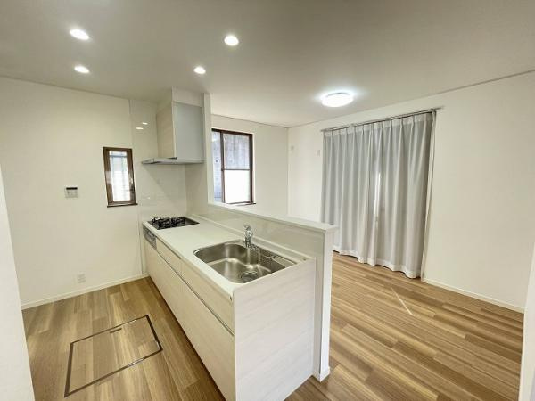 名古屋市天白区島田４丁目の中古一戸建のキッチン|「LDK」キッチン側の様子