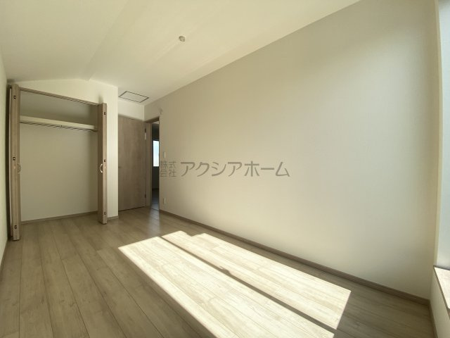 所沢市和ケ原2丁目・全1棟　新築一戸建　～リビング階段～の寝室|2F洋室6.0帖