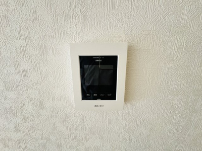 【セキュリティ】 | 柏市新逆井１丁目新築戸建【土南部小学校：4分】 | 来客時も安心のTVモニター付きインターフォン