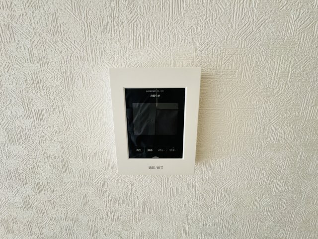 【セキュリティ】 | 柏市新逆井１丁目新築戸建【土南部小学校：4分】 | 来客時も安心のTVモニター付きインターフォン