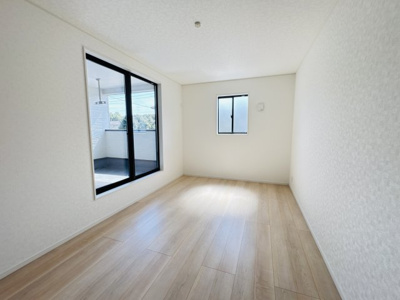 【寝室】 | 柏市新逆井１丁目新築戸建【土南部小学校：4分】 | 8帖寝室