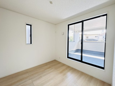 【子供部屋】 | 柏市新逆井１丁目新築戸建【土南部小学校：4分】 | 4.5帖洋室