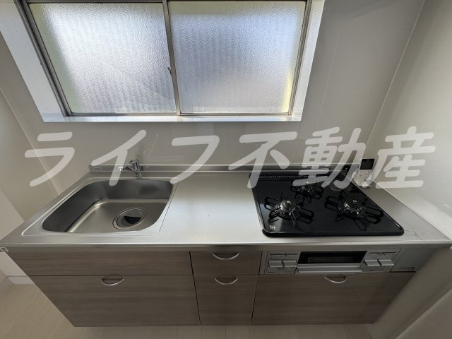 室内フルリノベーション完成！のキッチン|きれいなキッチンです