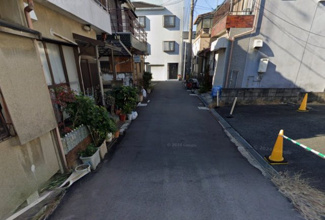 【前面道路含む現地写真】 | 守口市南寺方北通り二丁目　売地(条件なし)