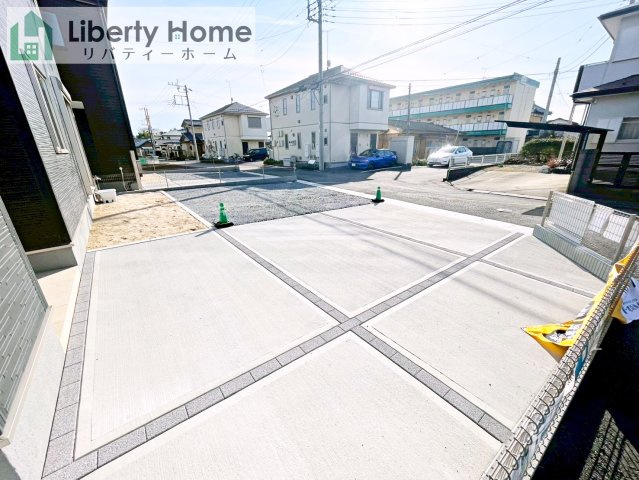 ひたちなか市堀口第4　新築戸建　1号棟の駐車場