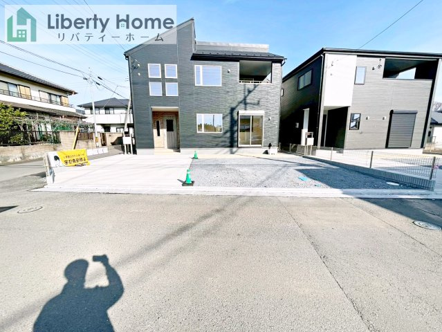 ひたちなか市堀口第4　新築戸建　1号棟の駐車場