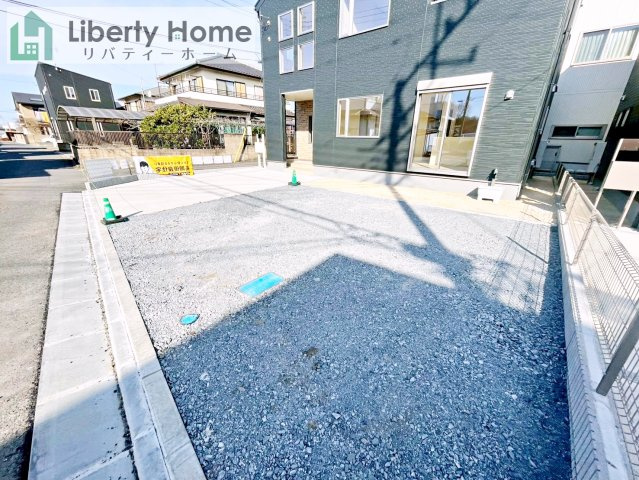 ひたちなか市堀口第4　新築戸建　1号棟の駐車場