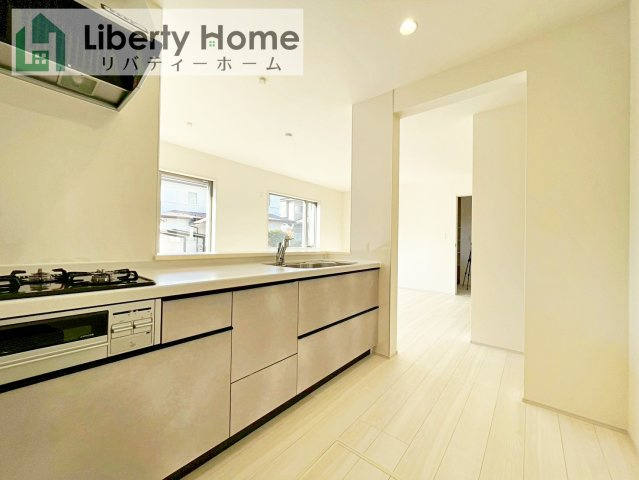 ひたちなか市堀口第4　新築戸建　1号棟のキッチン