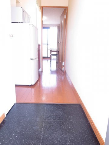 レオパレスルーチェの玄関