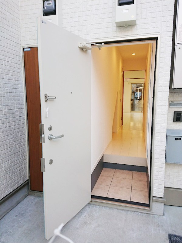 グリーンタイズ石神井台の玄関