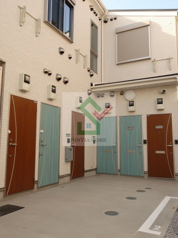 グリーンタイズ石神井台のエントランス