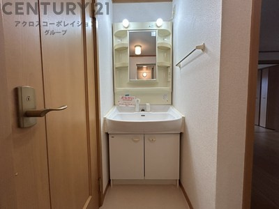 独立洗面化粧台付き
