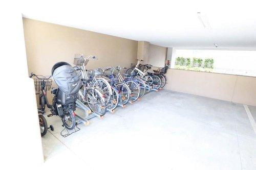 アルファスマート姫路市役所南のその他共用部分|共用部　駐輪場