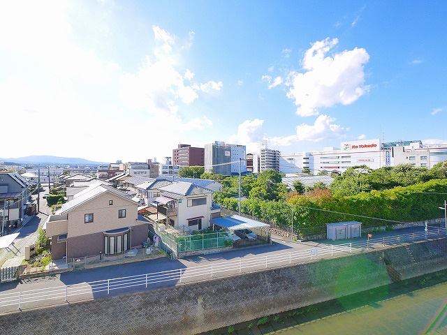 コンフォート三条の展望|見晴らし良いですよ