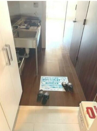 GC用賀　ペット相談　エレベーター　オートロックの玄関